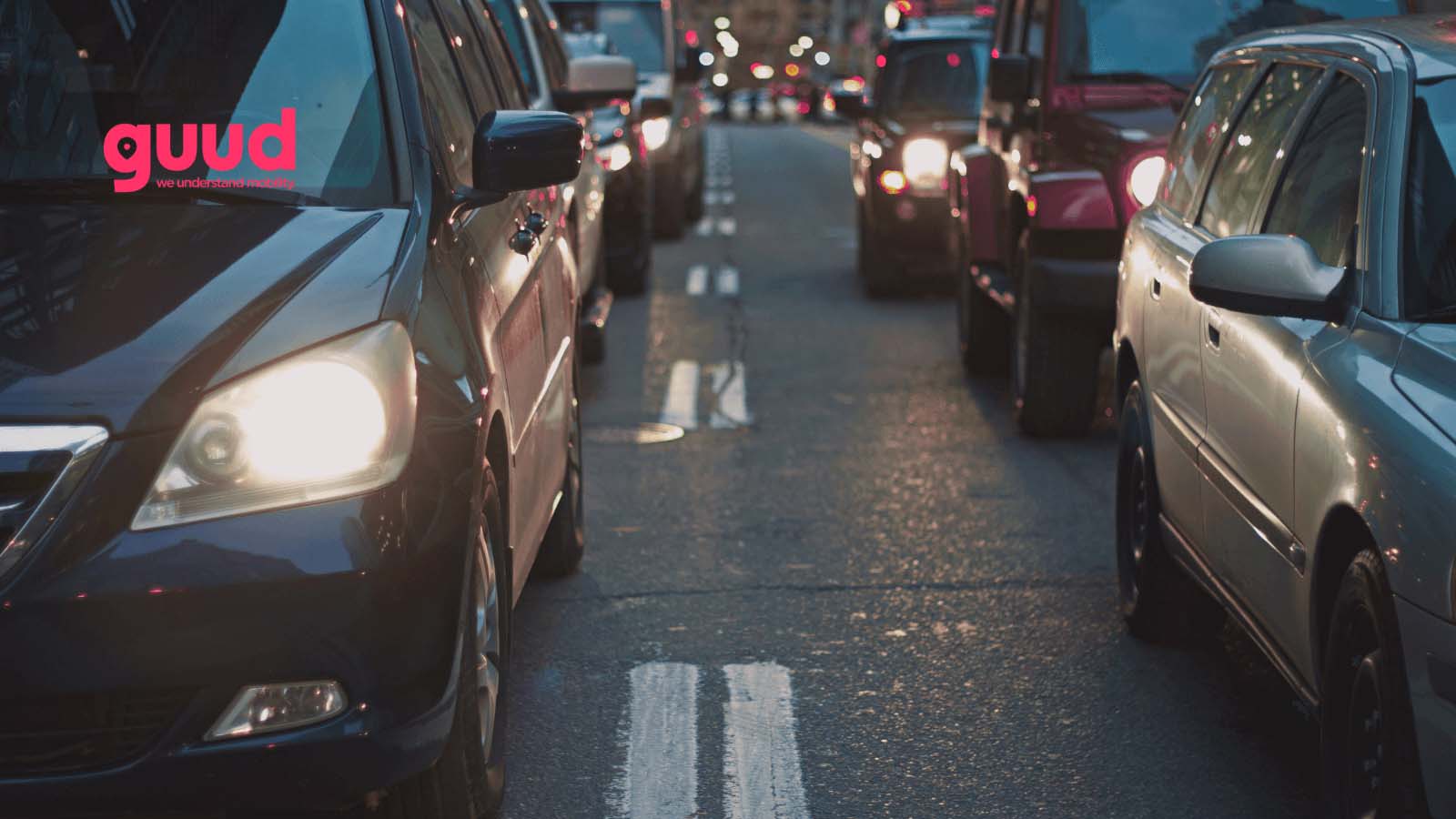 Cars driving on road